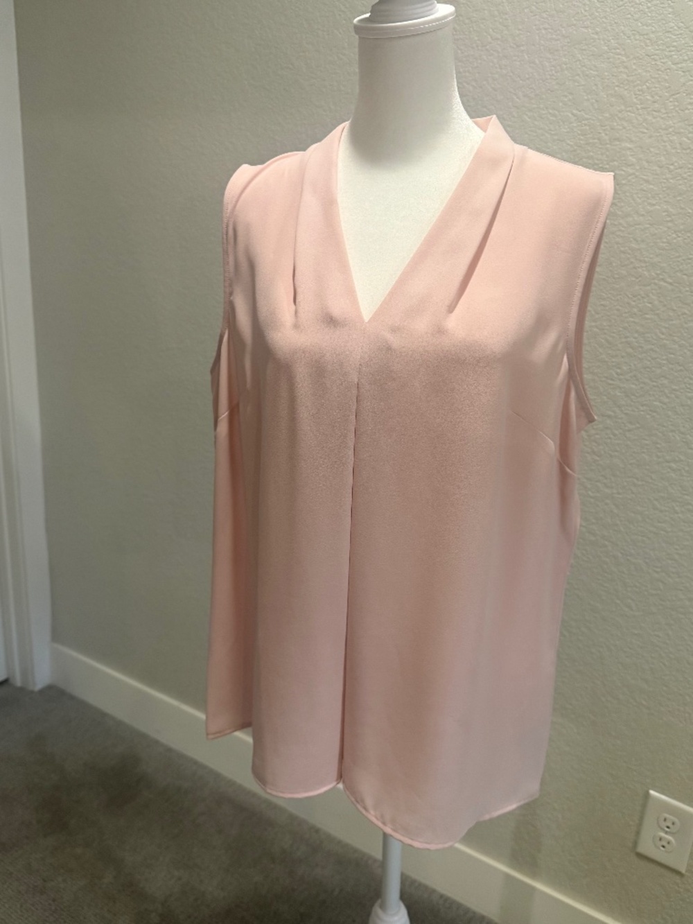 Bar III Womens Sleeveless Blouse